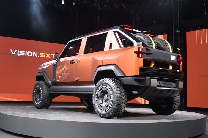Mahindra Vision SXT concept unveiled